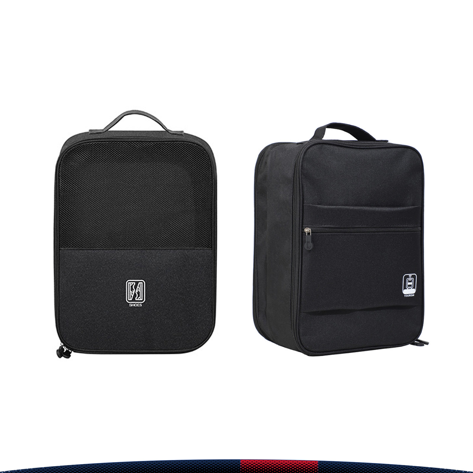 Zaffory Triple-Layer Travel Shoe Bag 2