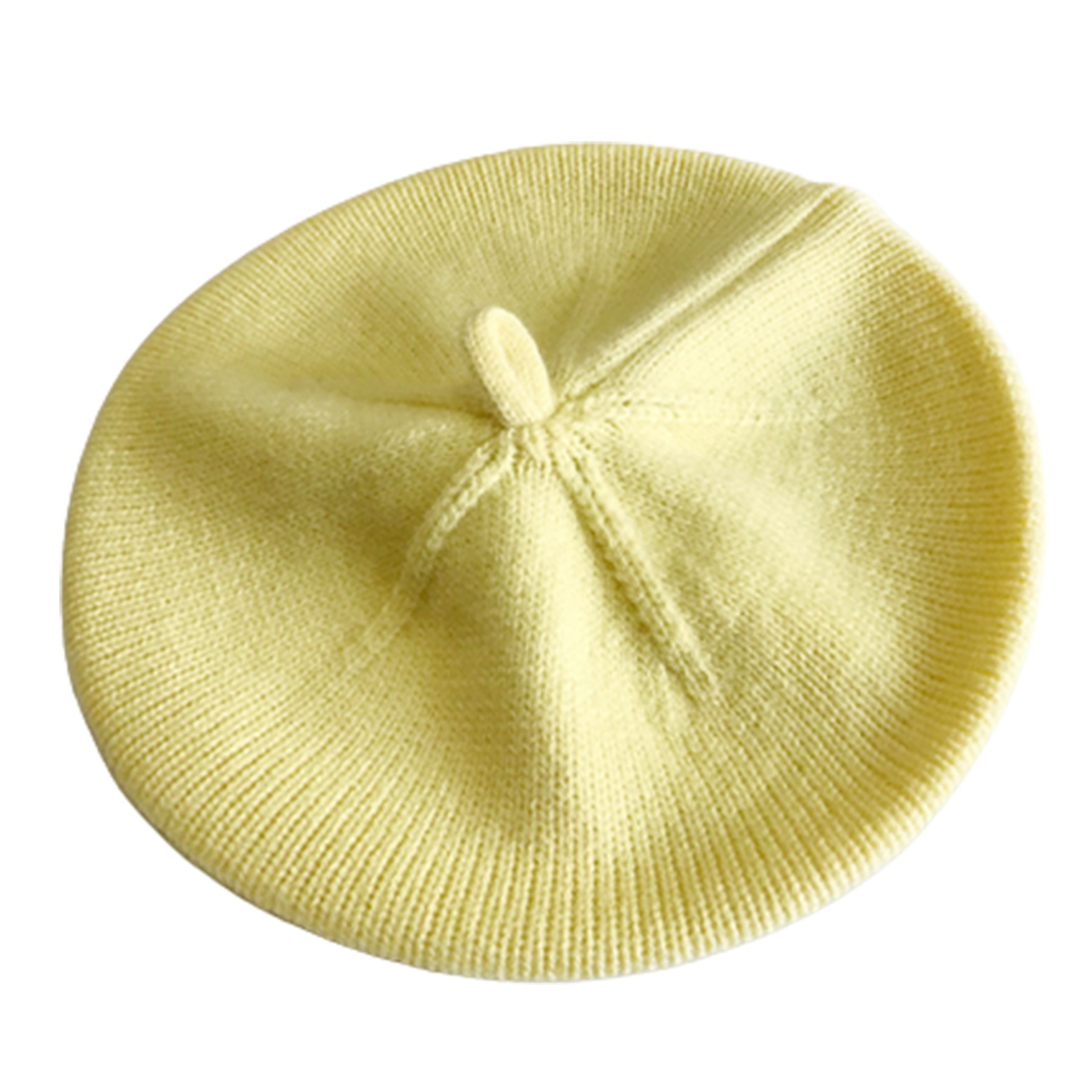 Kids Knitted Beret Beanie 3