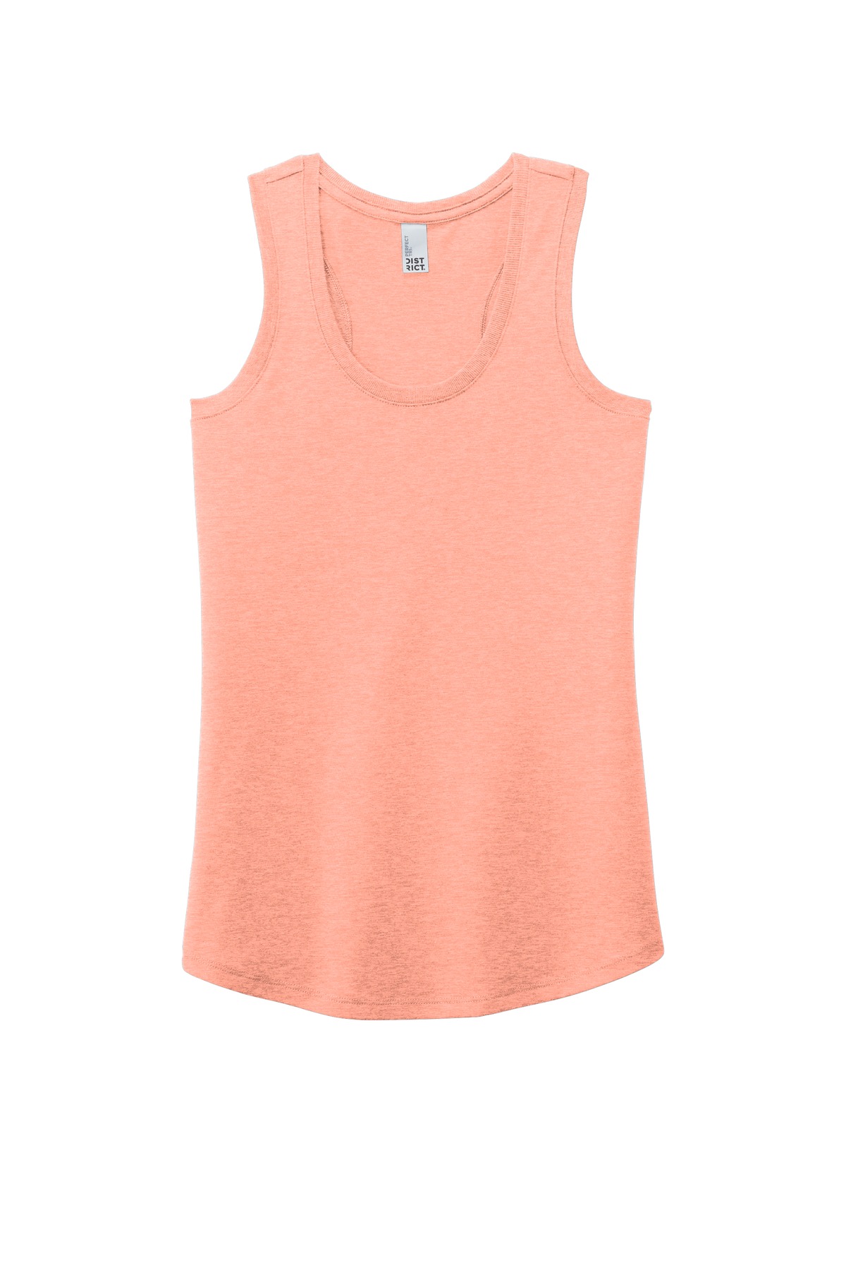 District Women's Perfect Tri Racerback Tank. DM138L 108