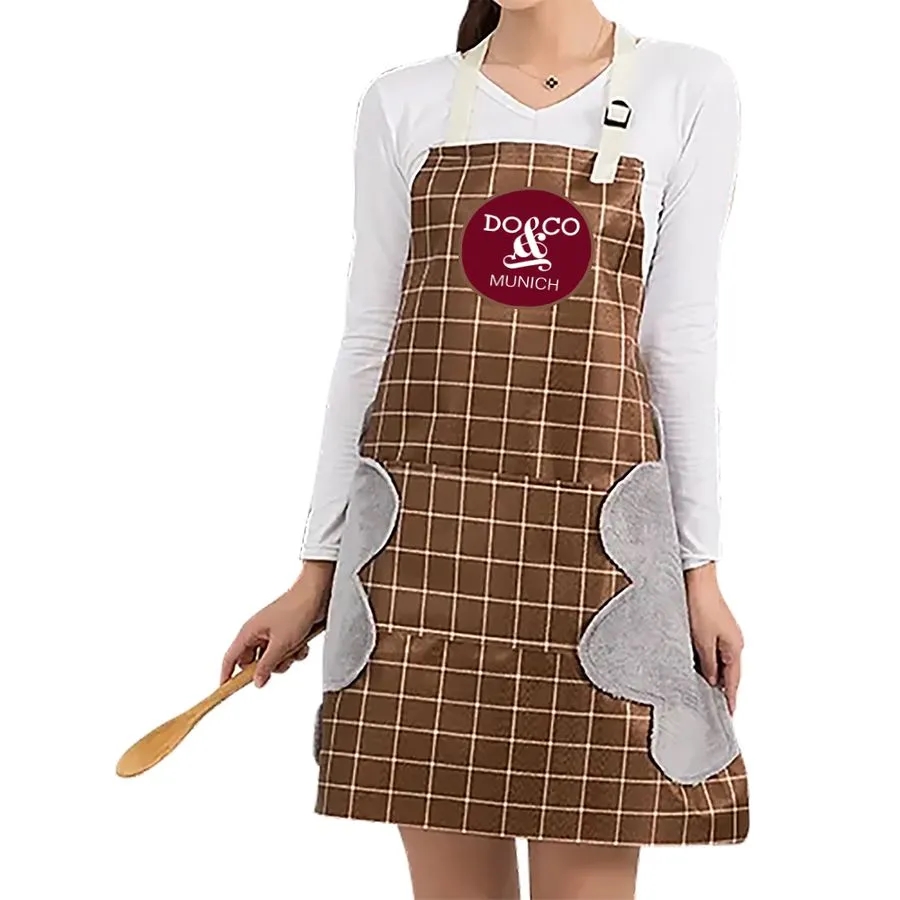 Striped Plaid Hand Wiping Apron 6