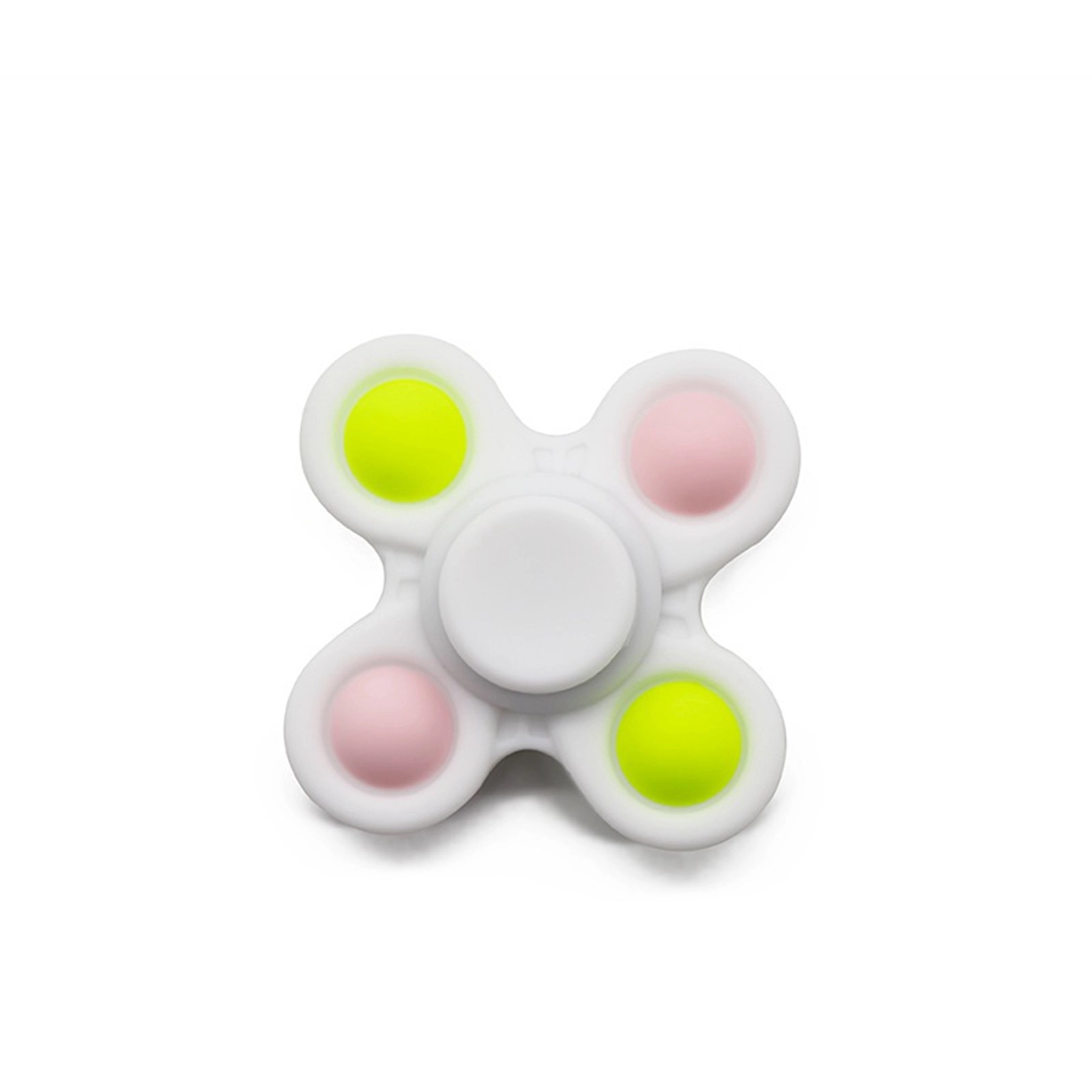 Clover Shaped Push Bubble Fidget Spinner Toy 10