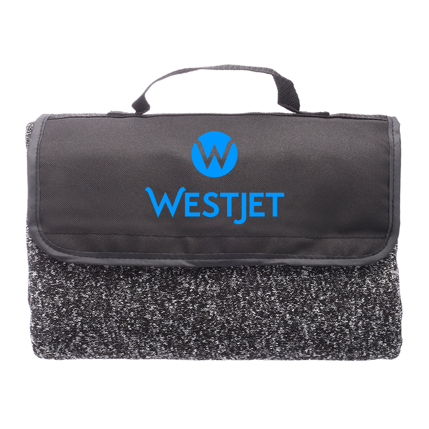 Wagon Train Roll-Up Picnic Blanket (2 Color Imprint) 2