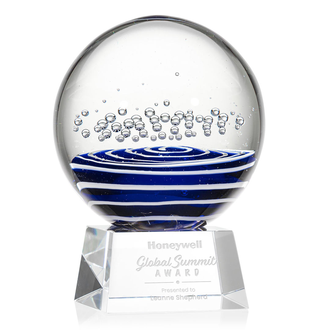 Tranquility Award on Robson Base - Clear 6