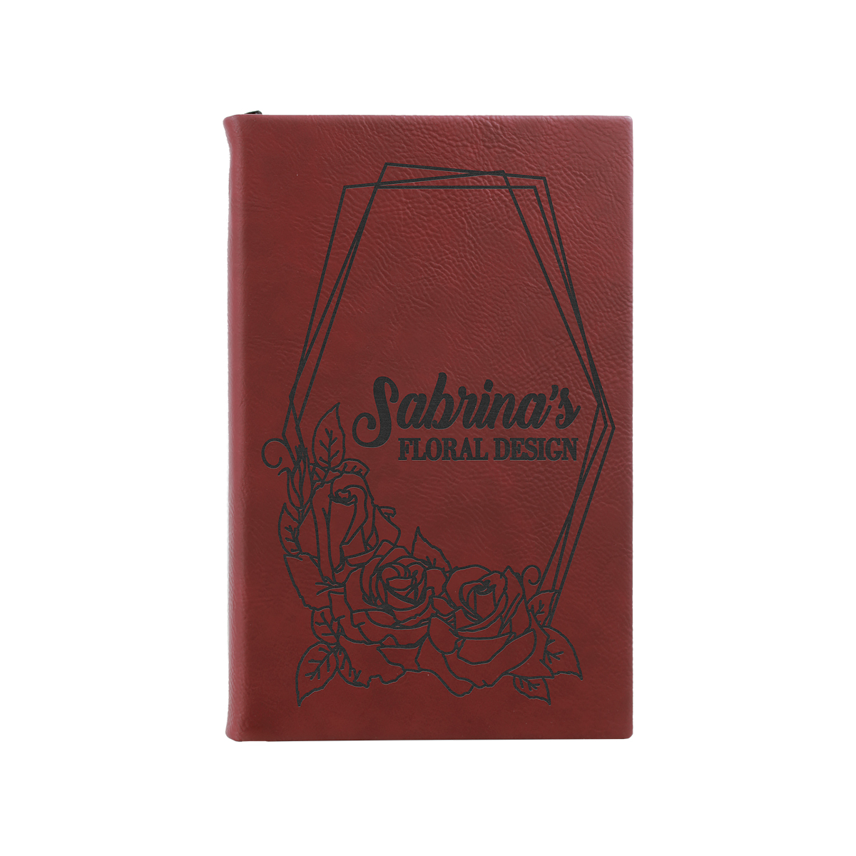 5" x 8" Rose Leatherette Sketch Book