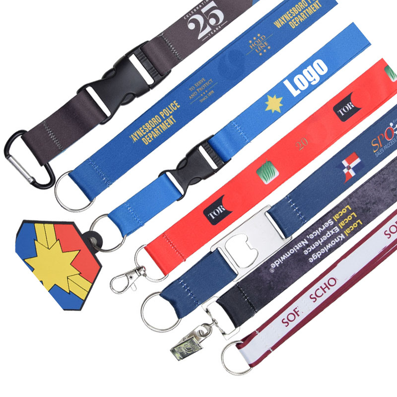 Custom Printed Polyester Lanyards 2