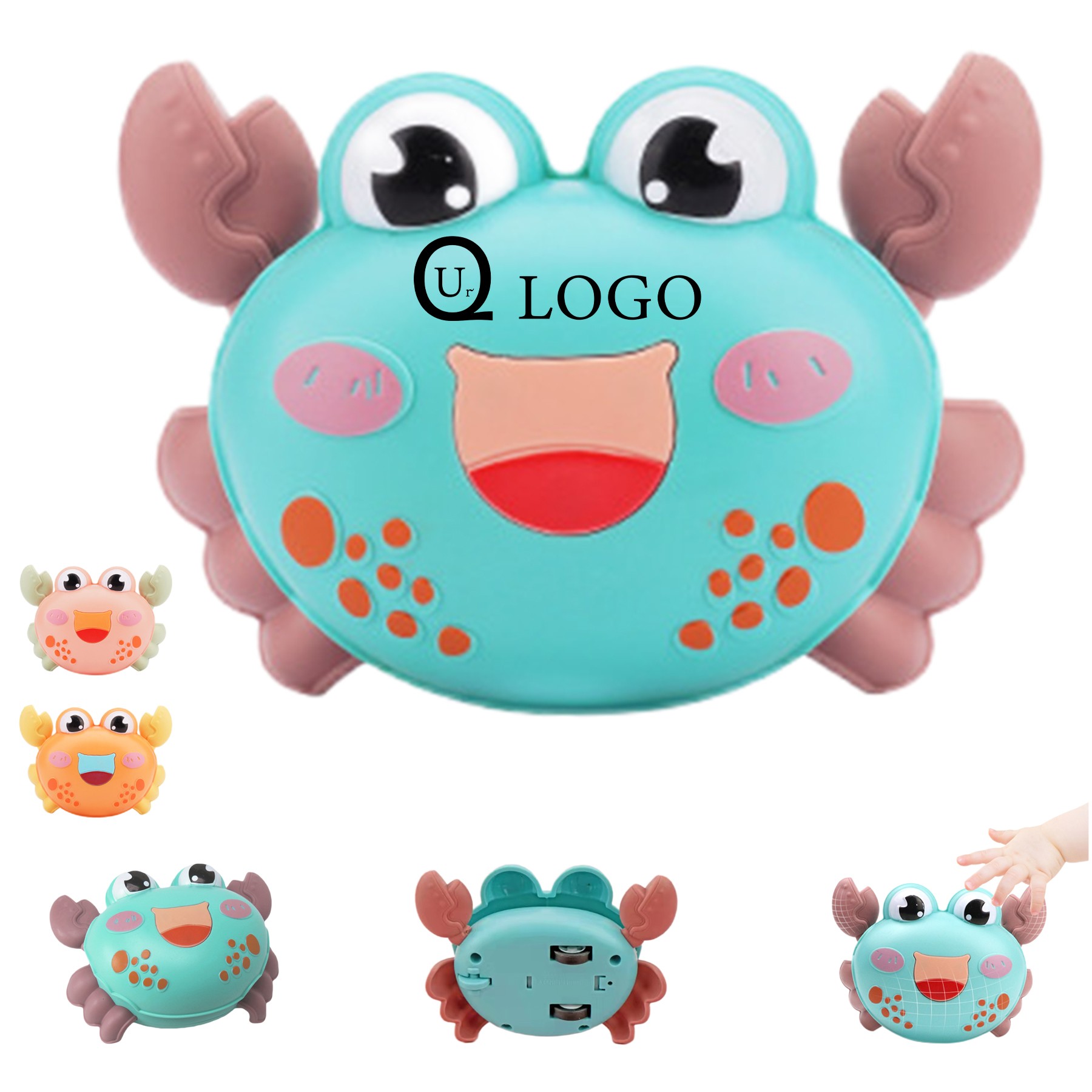 Mechanical Press-On Crab Toy