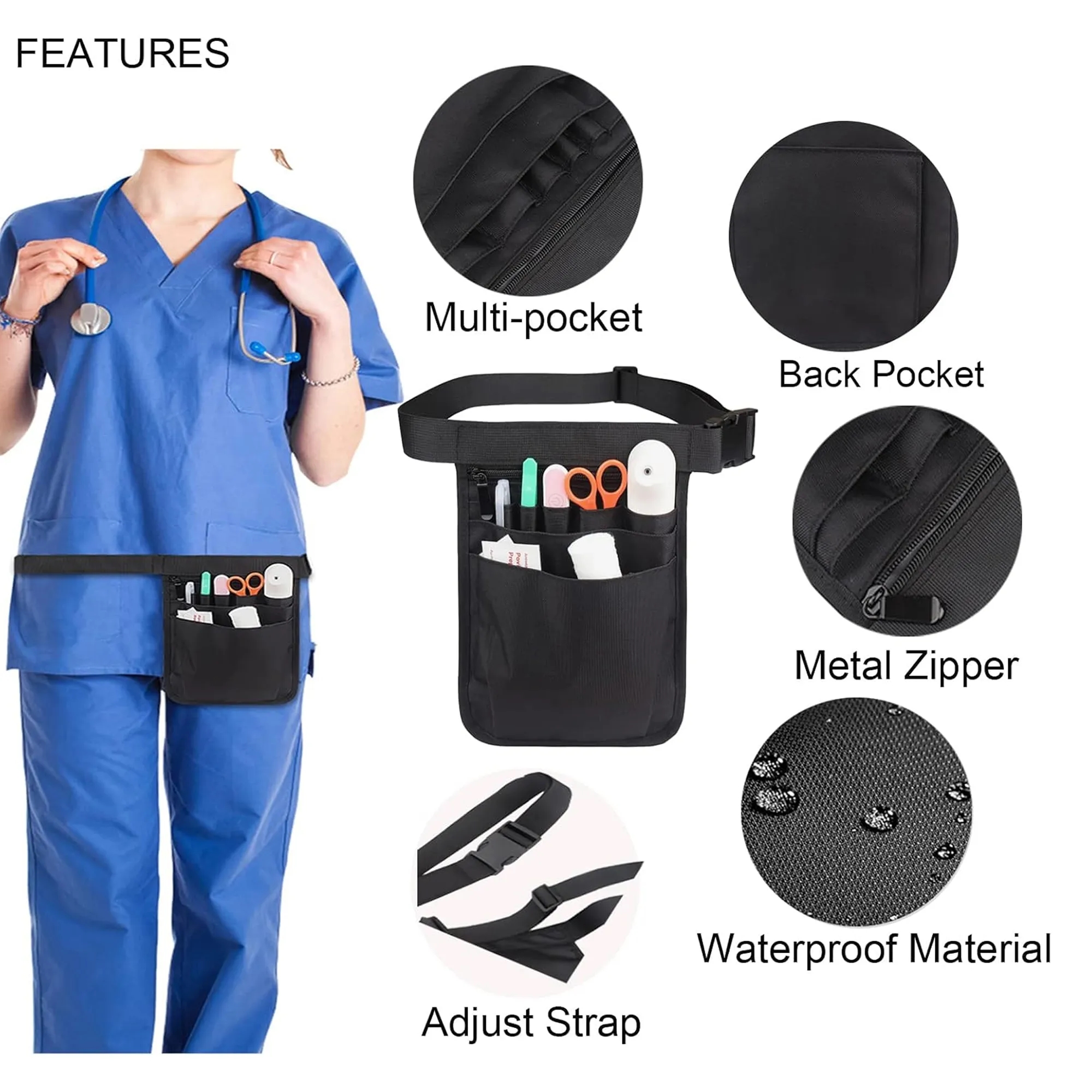 Nurse Utility Waist Pouch 5
