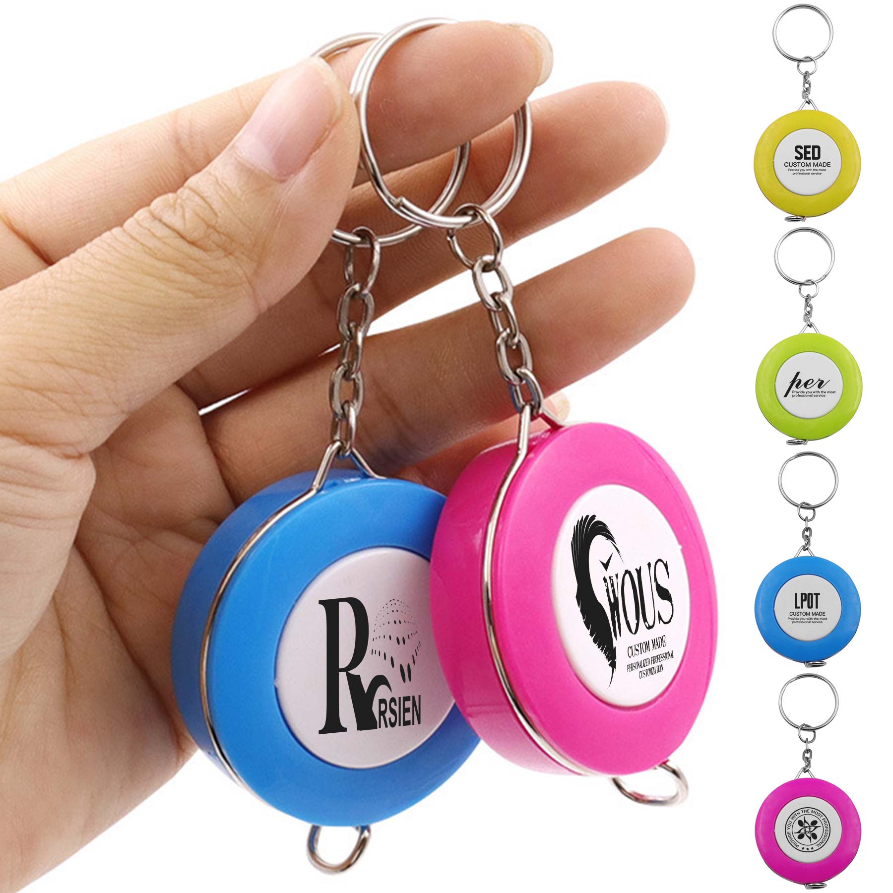 Retractable Double Scales Ruler Measurement Tape 2