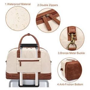 Travel Carry On Weekender Fashion Duffel Tote Bag 6
