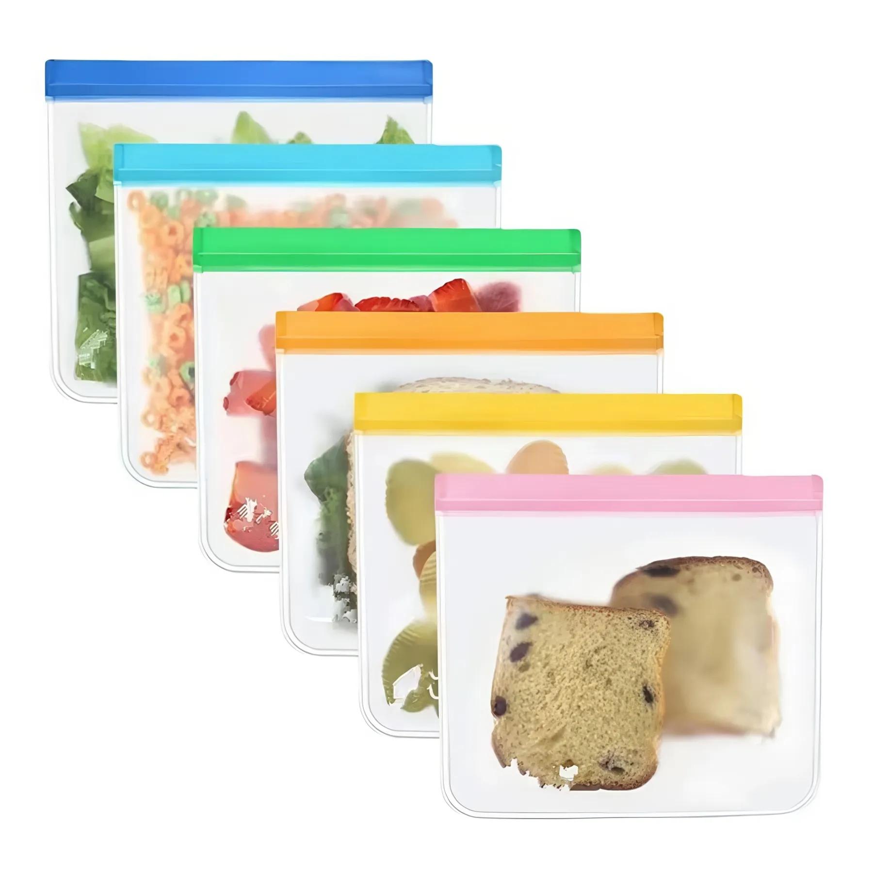 Reusable Leakproof Food Storage Bags 3