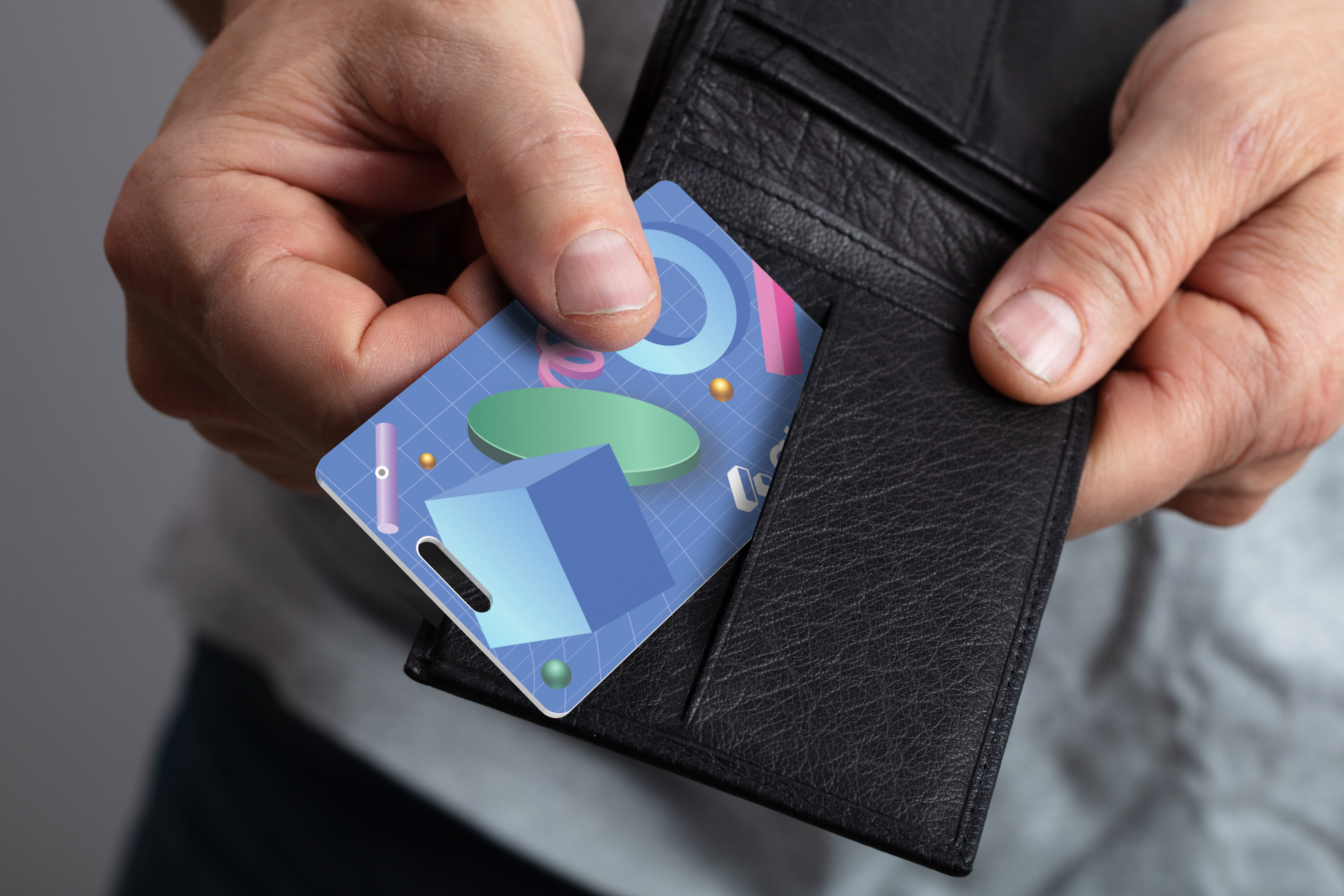 PowerTag Card: Ultra Thin Bluetooth Tracker with Apple Find My and Google's Find Hub 5
