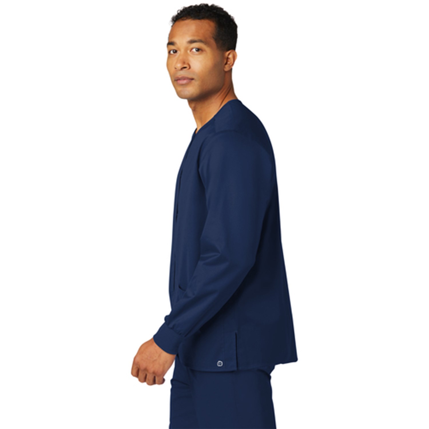 WonderWink® Unisex WorkFlex™ Snap-Front Scrub Jacket 2