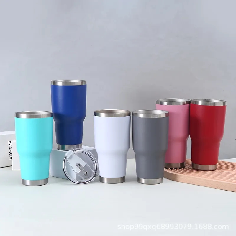 30oz Stainless Steel Vacuum Insulated Tumbler 4
