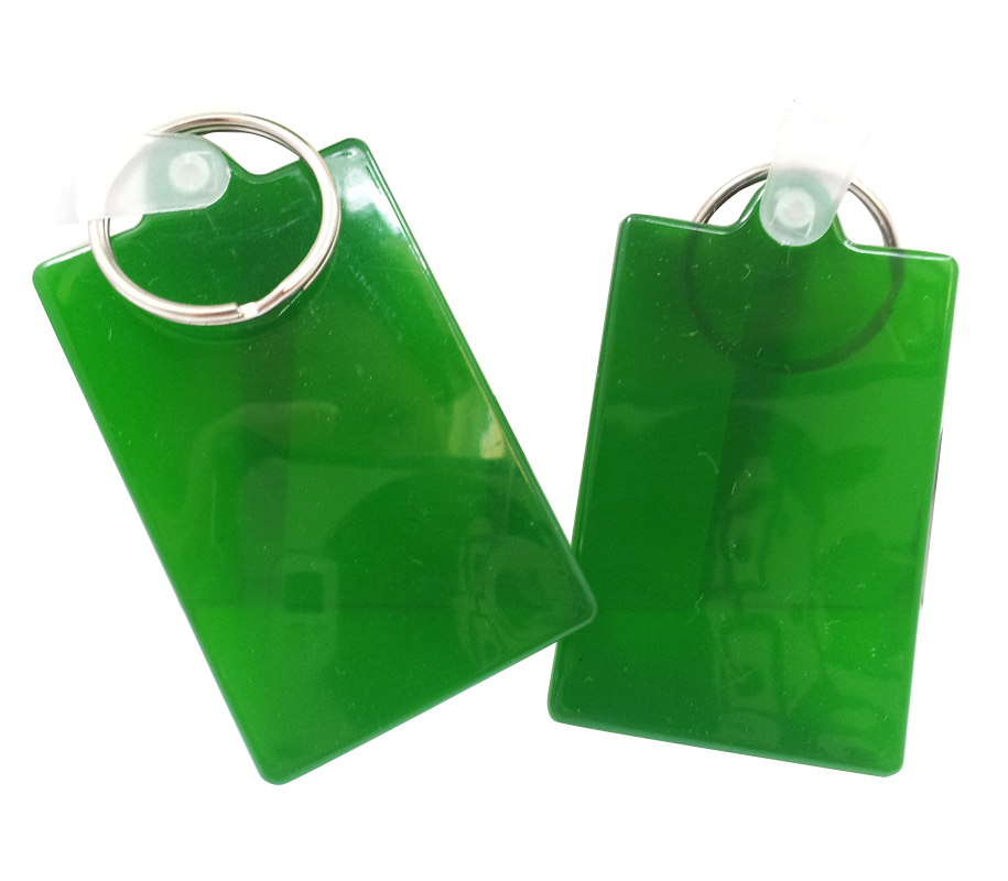 Flexible Soft PVC Keychain with Split Keyring 2
