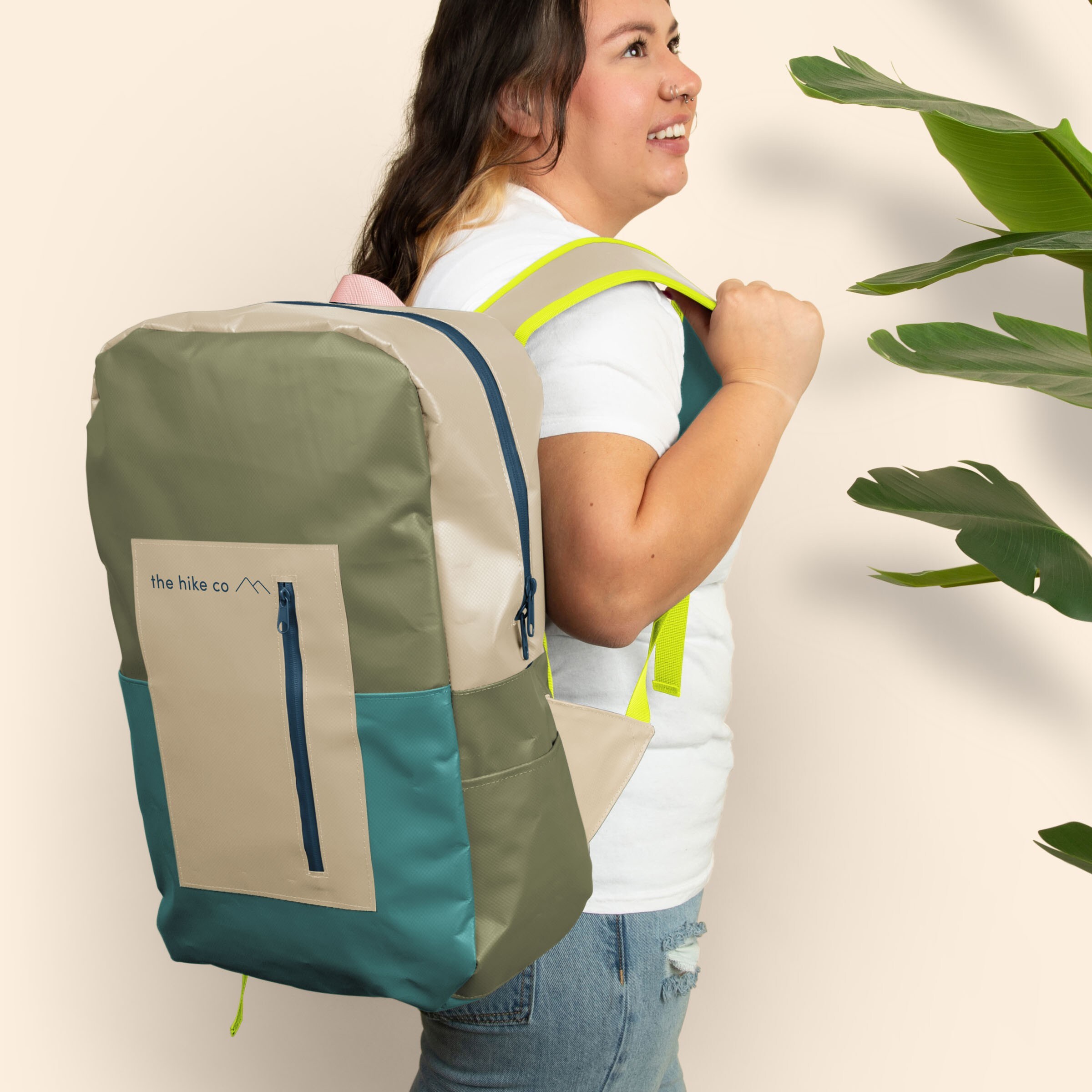 BACKPACK - TARPAULIN 4CP SS ONE LOCATION IMPRINT