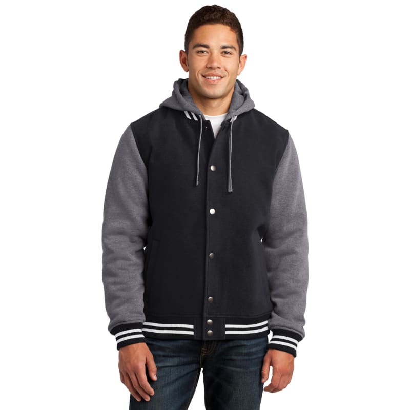 Sport-Tek Insulated Letterman Jacket. 11