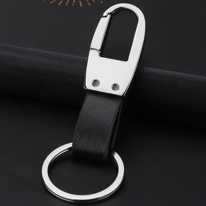 men's business leather key ring 2