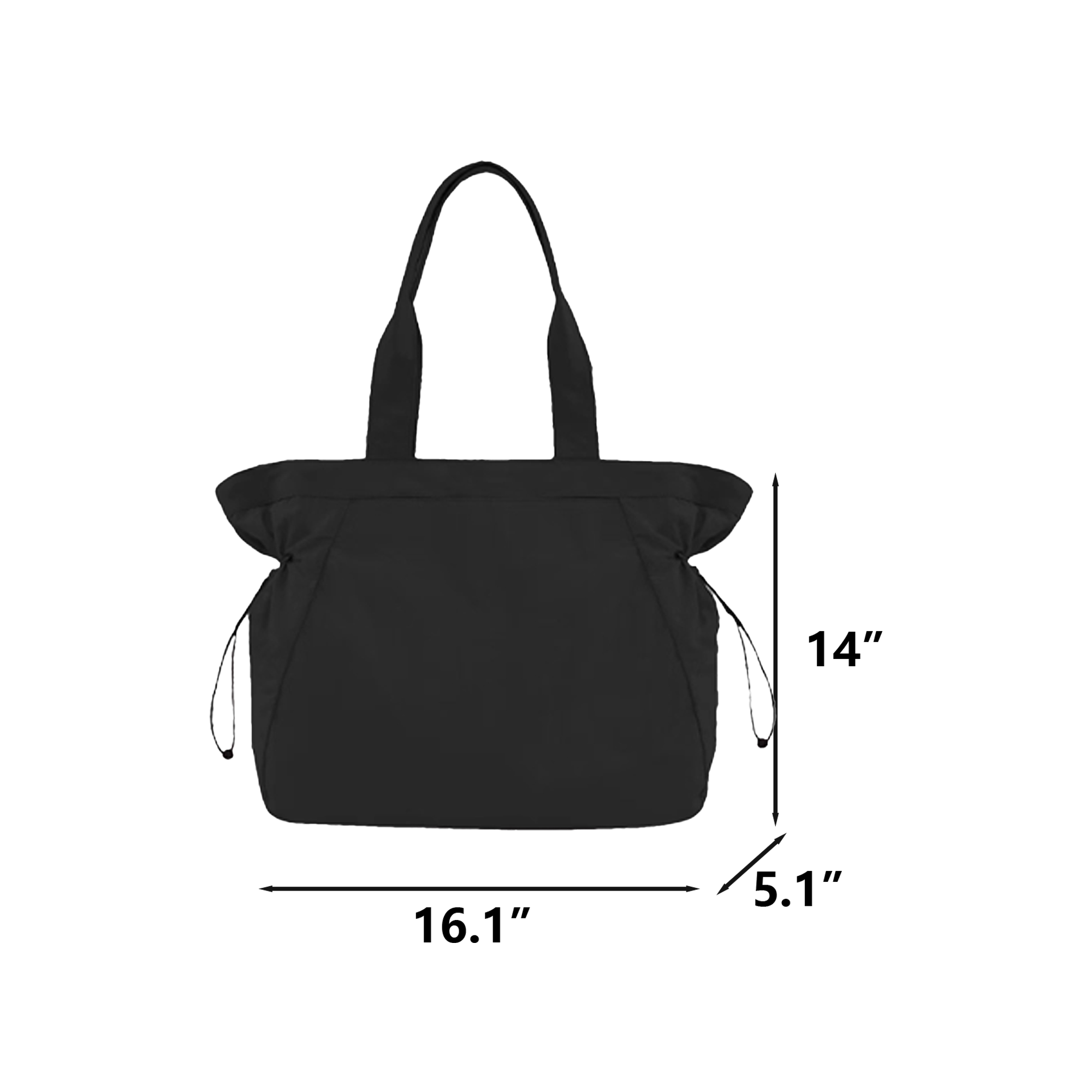 High-Capacity Nylon Commuter Tote 2