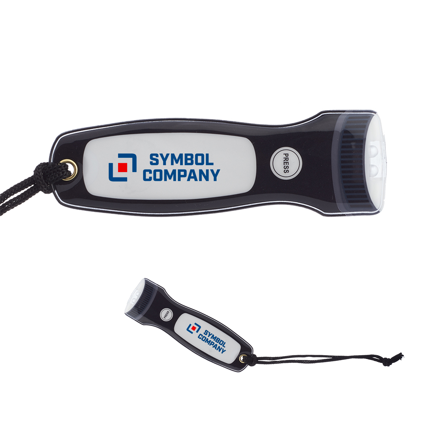 Flat Magnetic Flashlight (1 Color Imprint) 3