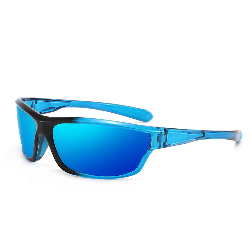 Polarized Wrap Around Sport Sunglasses 6