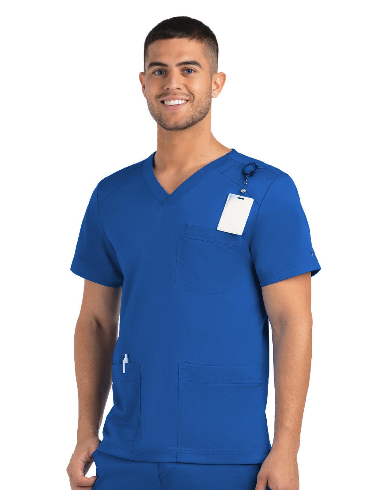 Maevn - Matrix - Men's Three-Pocket V-Neck Top 9