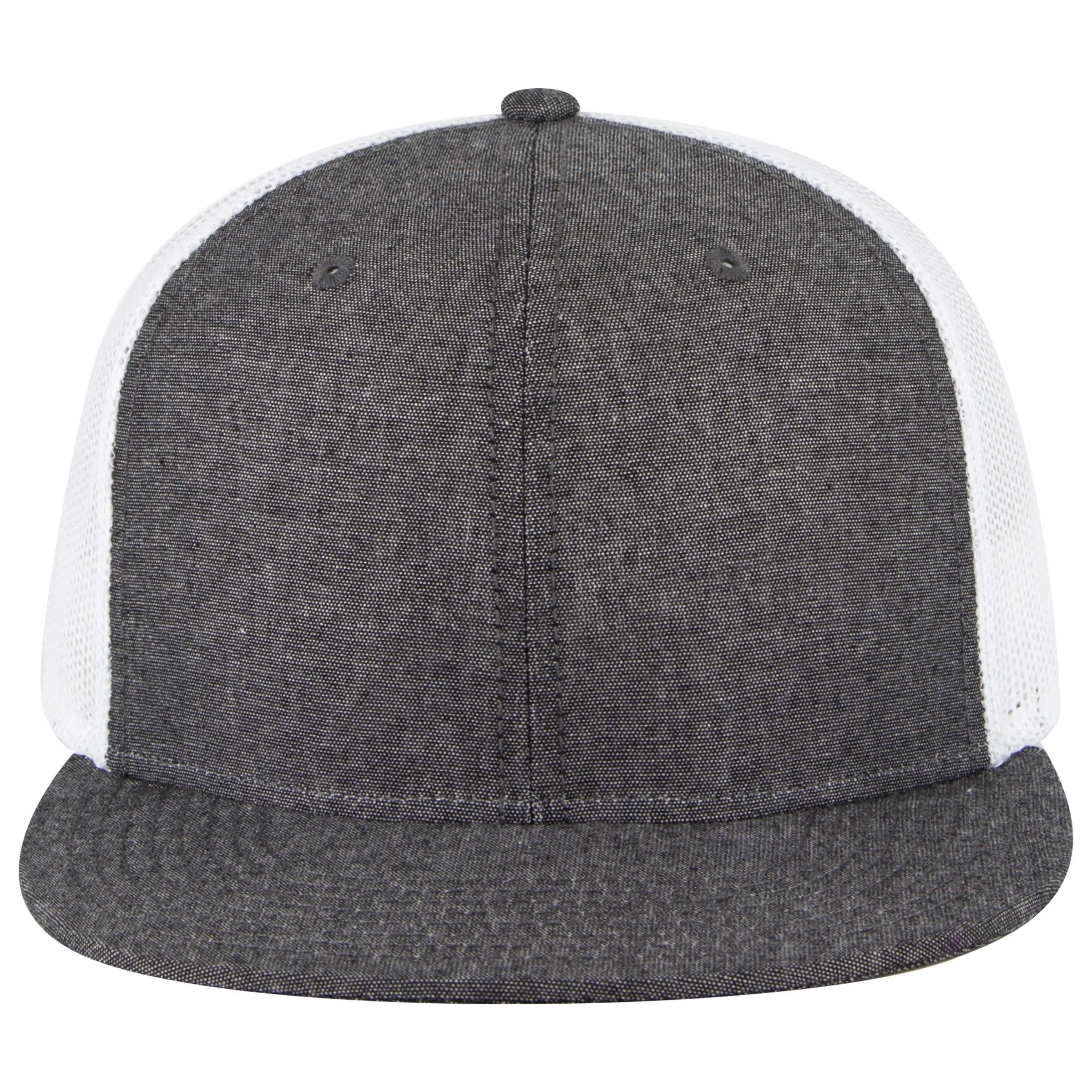 OTTO SNAP 6 PANEL MID PROFILE MESH BACK TRUCKER SNAPBACK HAT 47