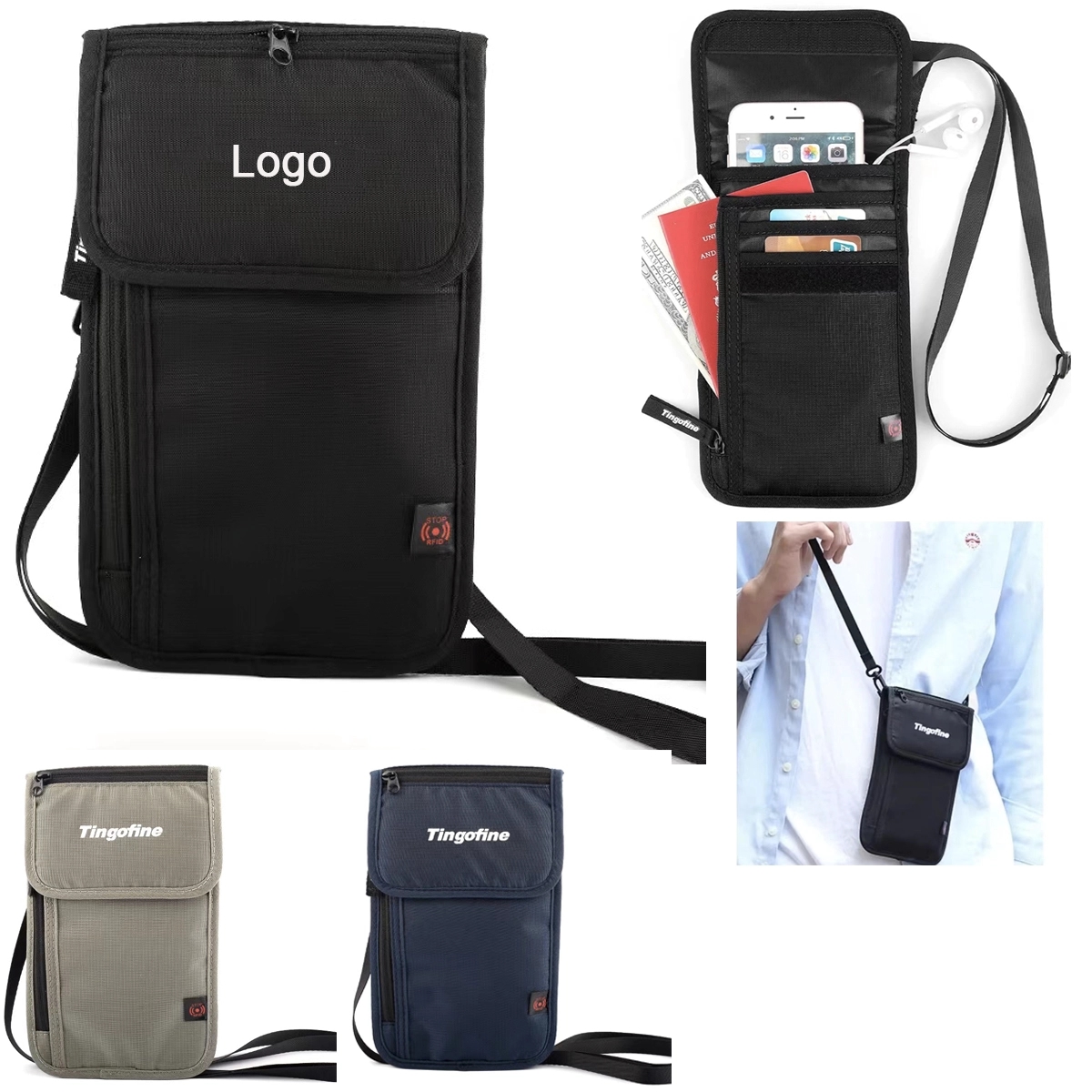 Multifunctional Travel Pouch Possport Wallet 1