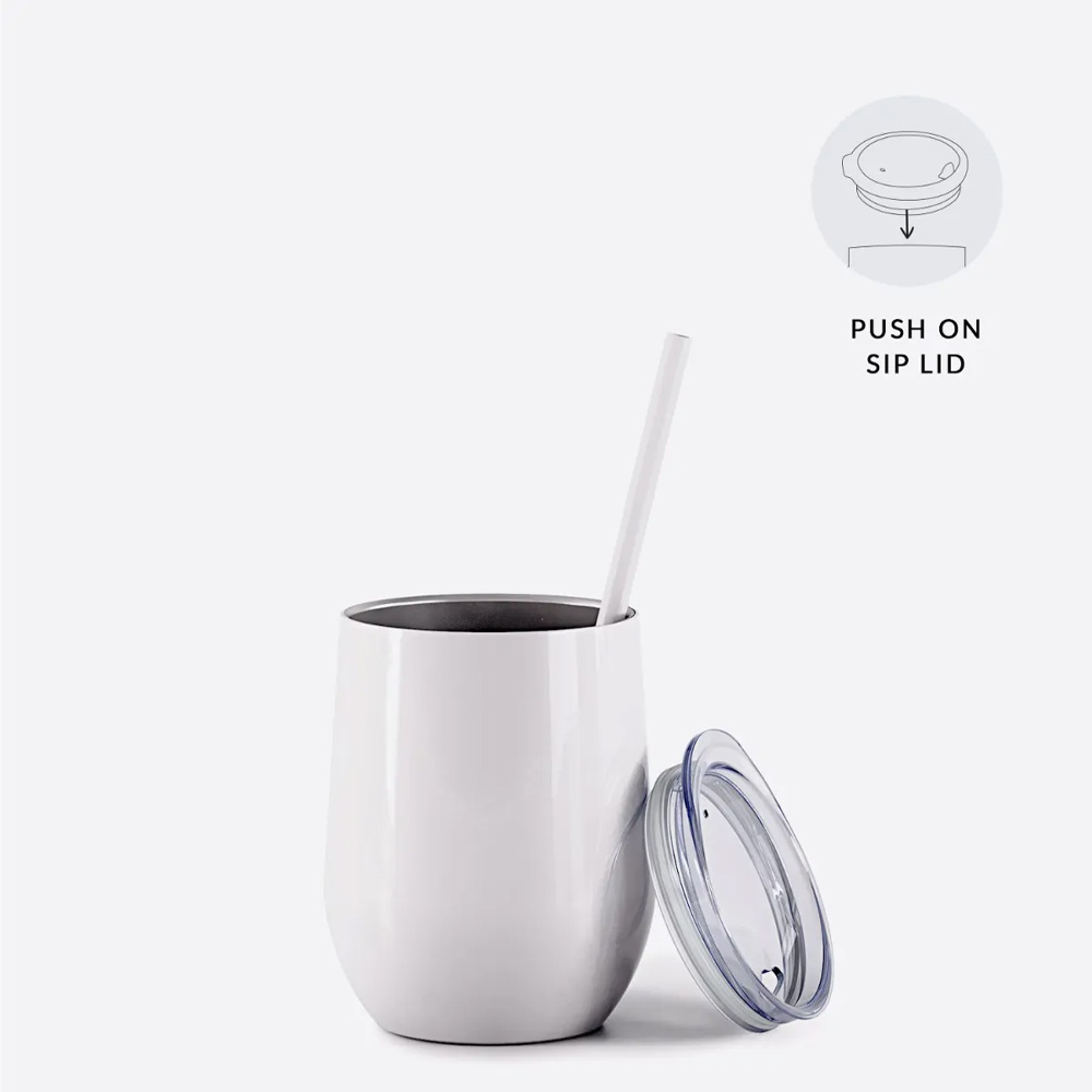 12 oz full sublimation bev stainless steel vacuum cup. 1
