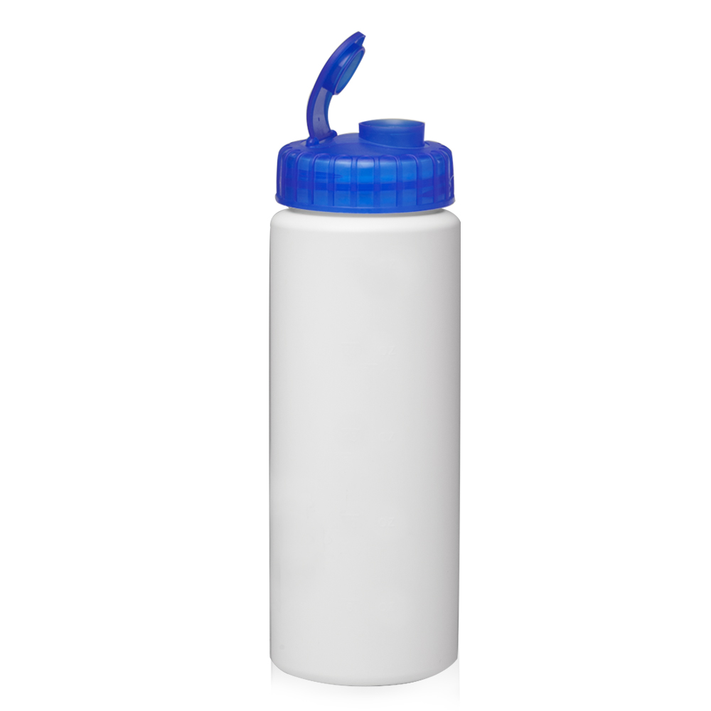 32 oz HDPE Plastic Water Bottle with Sipper Lid 10