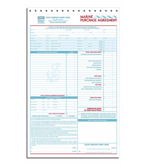 Marine Purchase Agreements 2