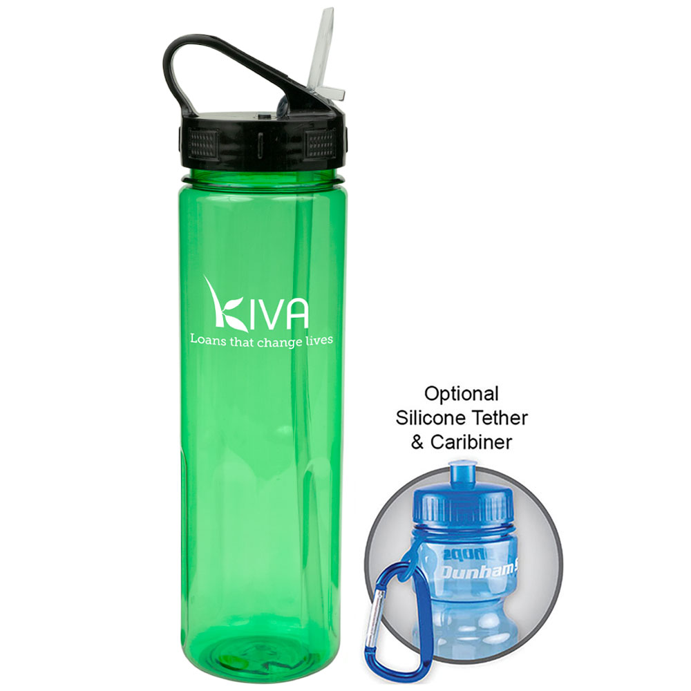 24 Oz. Prestige Bottle with Sport Sip Lid & Straw