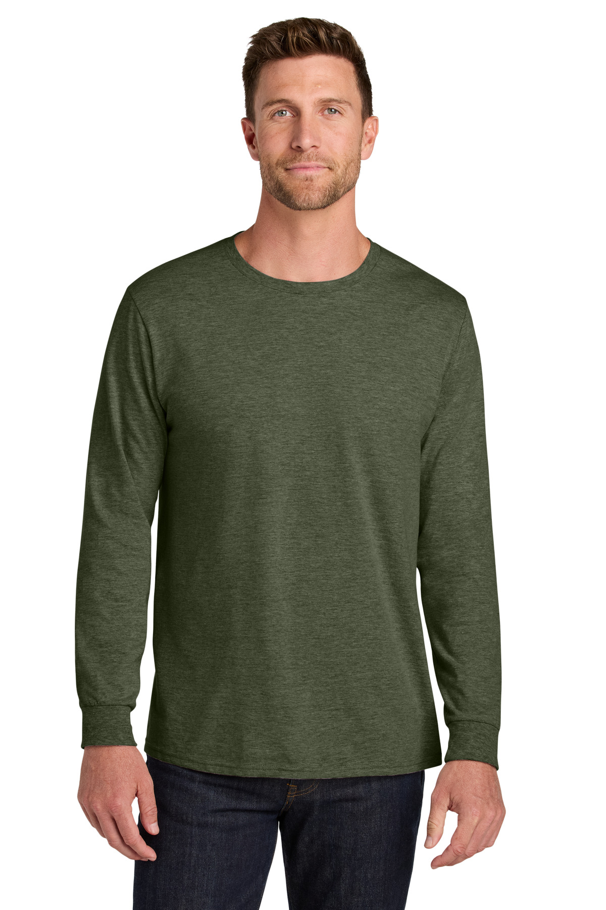 Jerzees Ultimate Unisex Ring Spun Long Sleeve T-Shirt IC46L 72