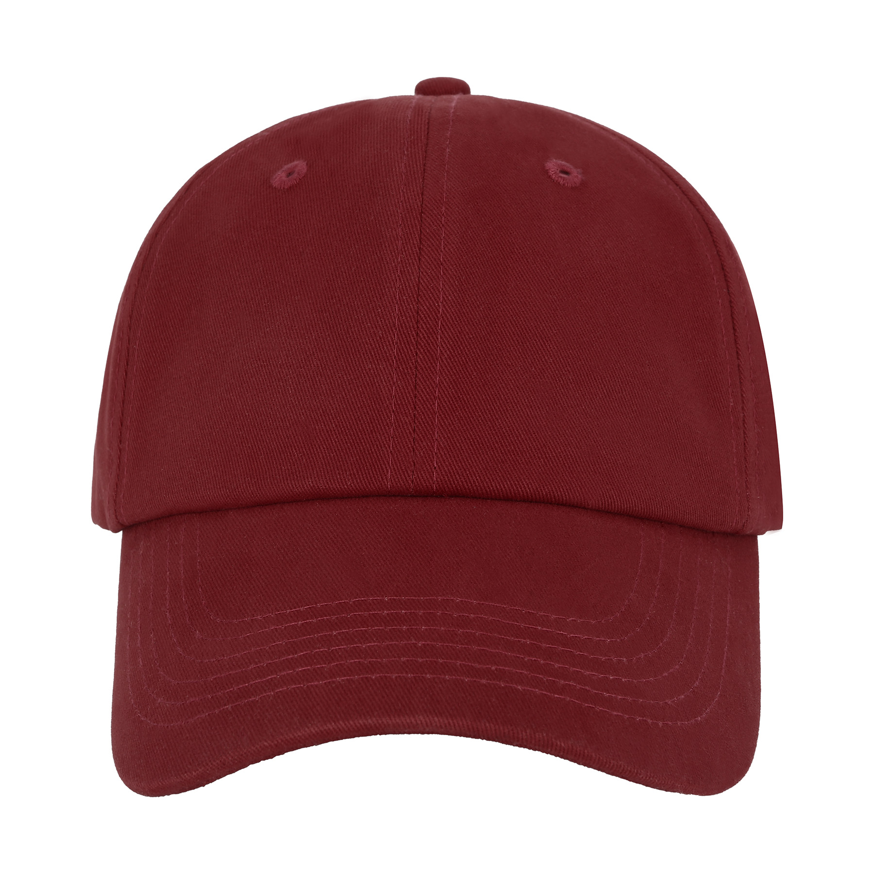 Classic Custom Brushed Cotton Twill Baseball Cap 5