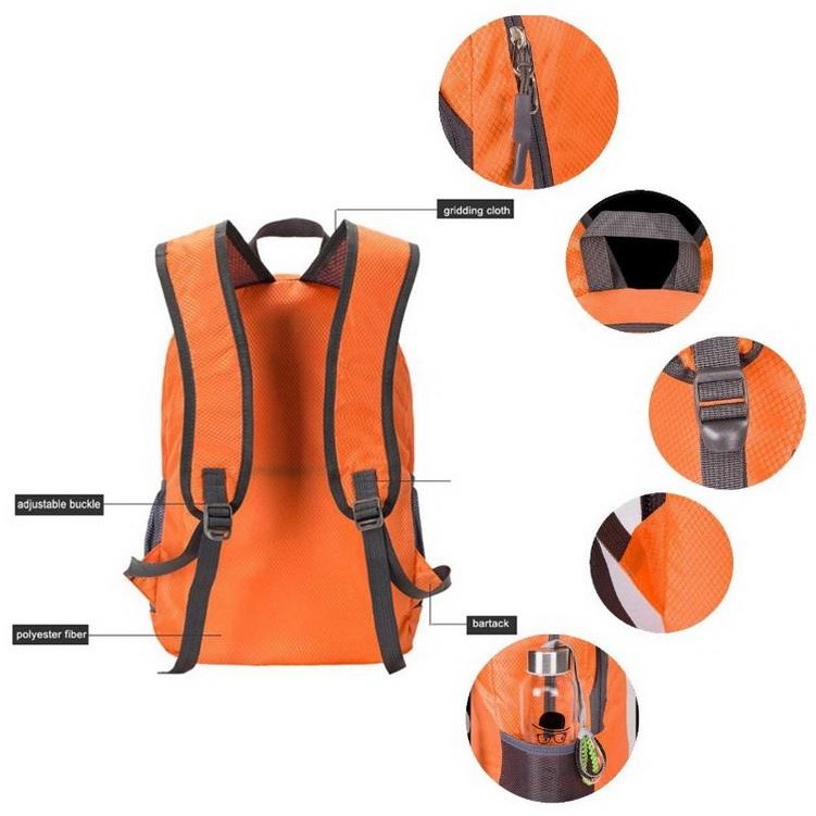 Minimalist Packable Collapsible Lightweight Folding Travel Backpack 3