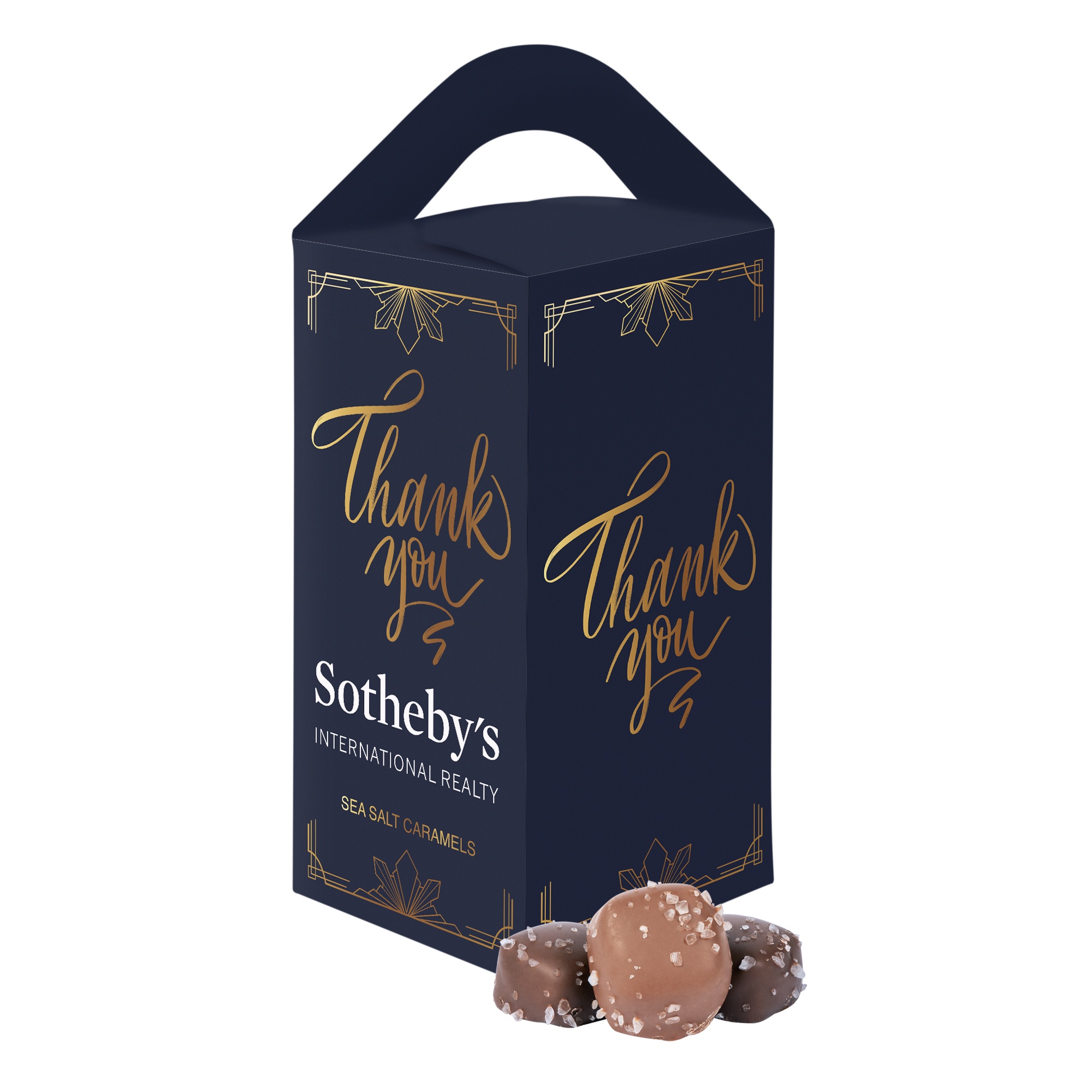 Tote Box with Sea Salt Caramels 1