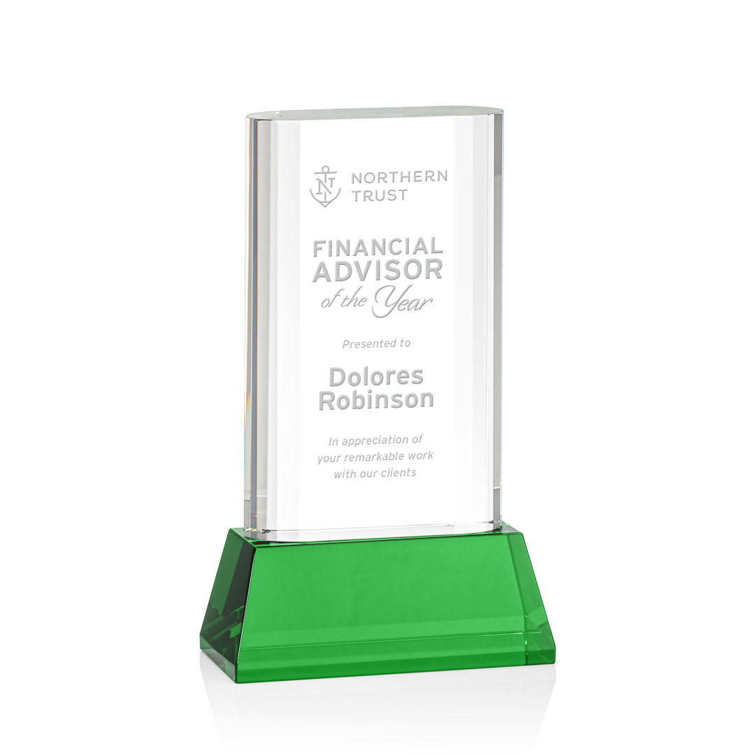 Merit Award on Base - Green 4