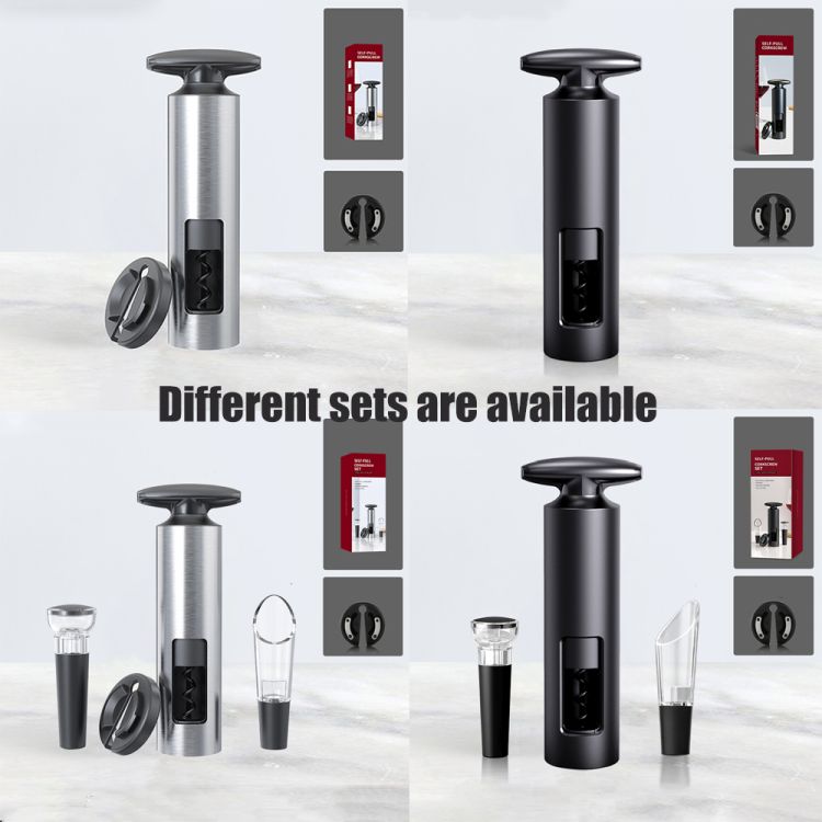 2-in-1 Self-Pulling Wine Opener 3