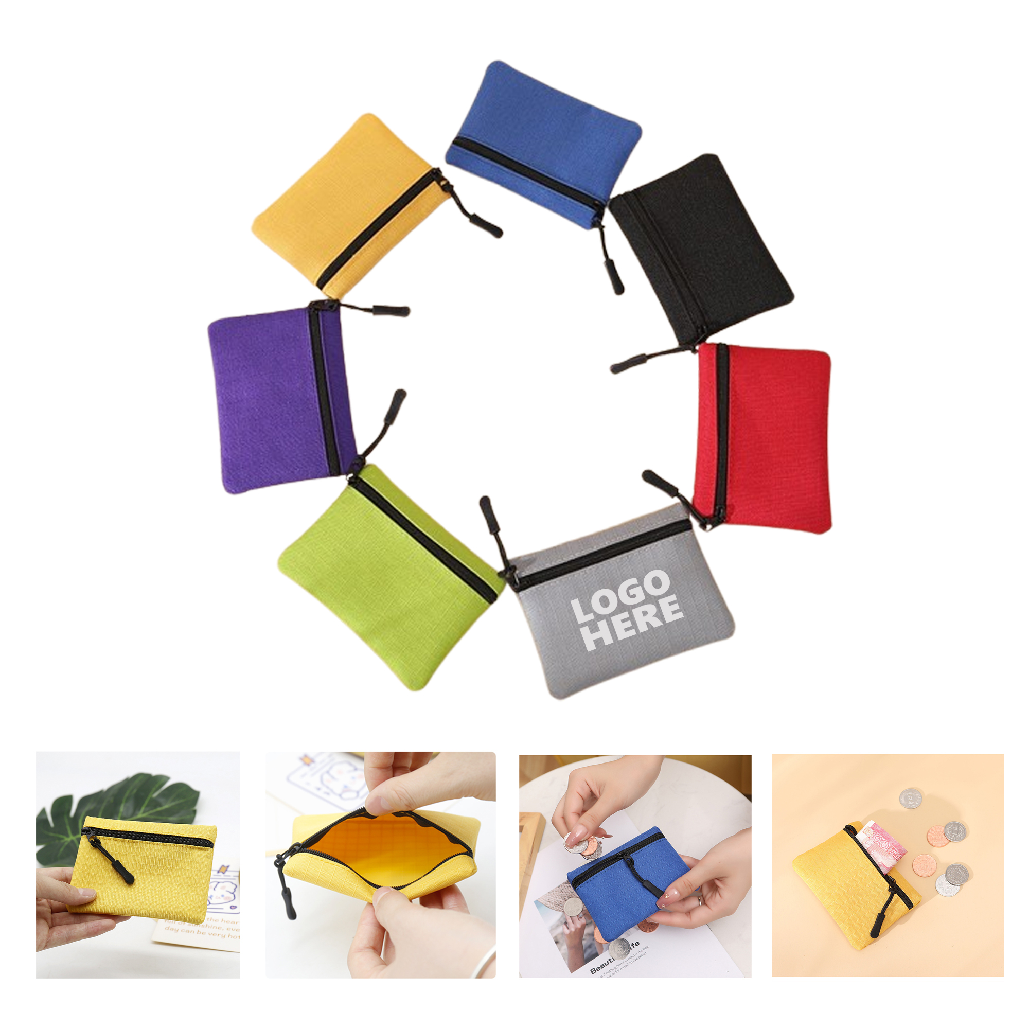 Coin Pouch with Zipper for Women 3