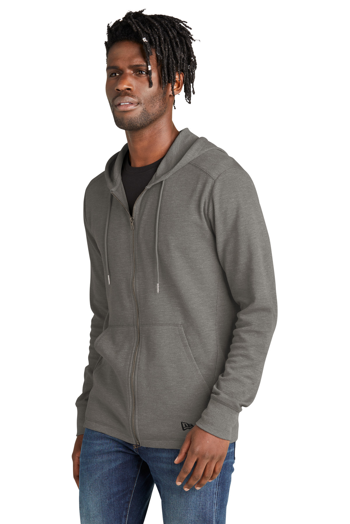 New Era Thermal Full-Zip Hoodie NEA141 23