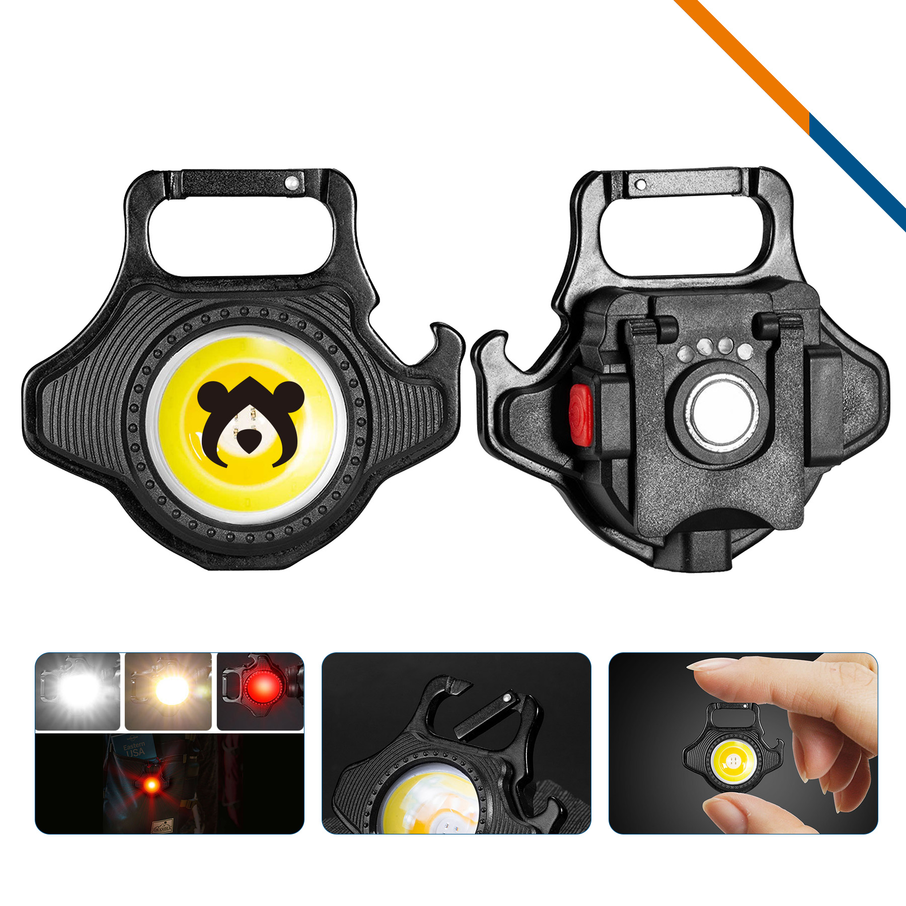 Steva COB Flashlight 4