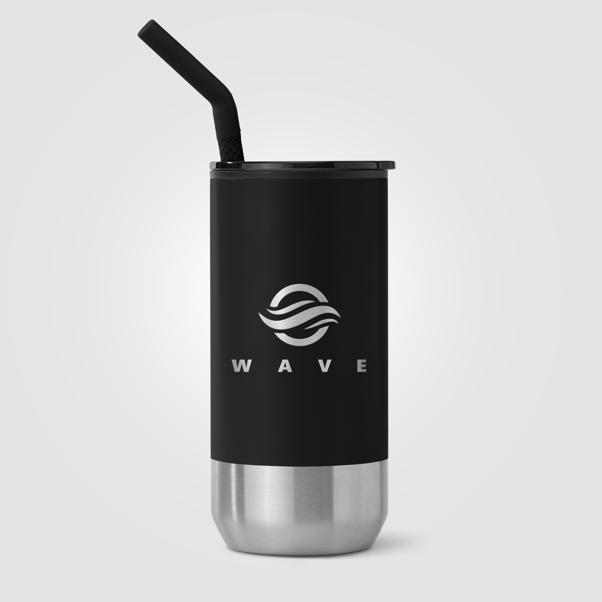 Atlantis - 16 oz. Double Wall Tumbler - Stainless with Recycled RPP Inner 10