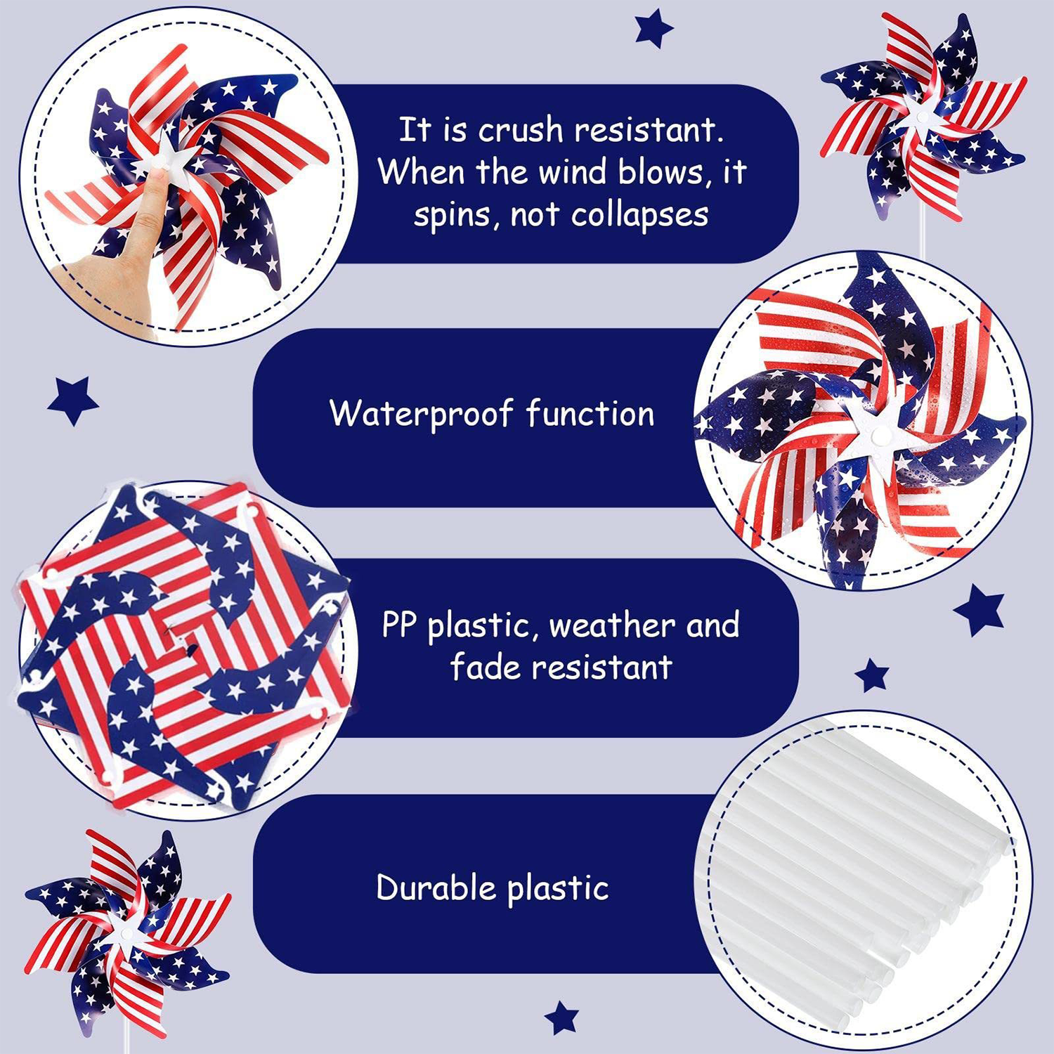 Custom Made Pinwheel 10 Pack 3