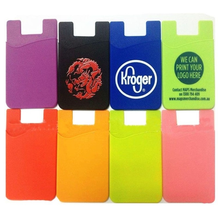 Adhesive Silicone Phone Wallet 1