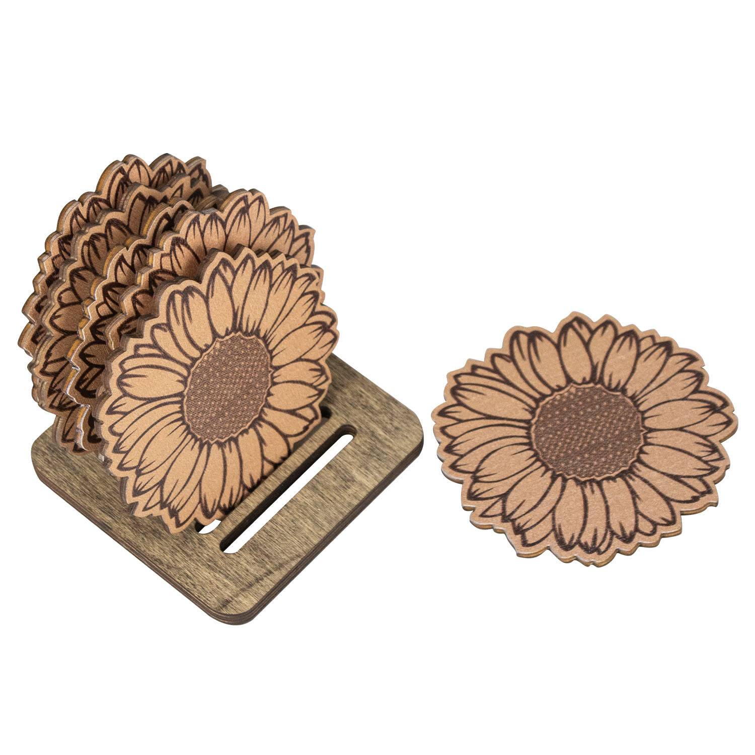 Sunflower Coaster 4