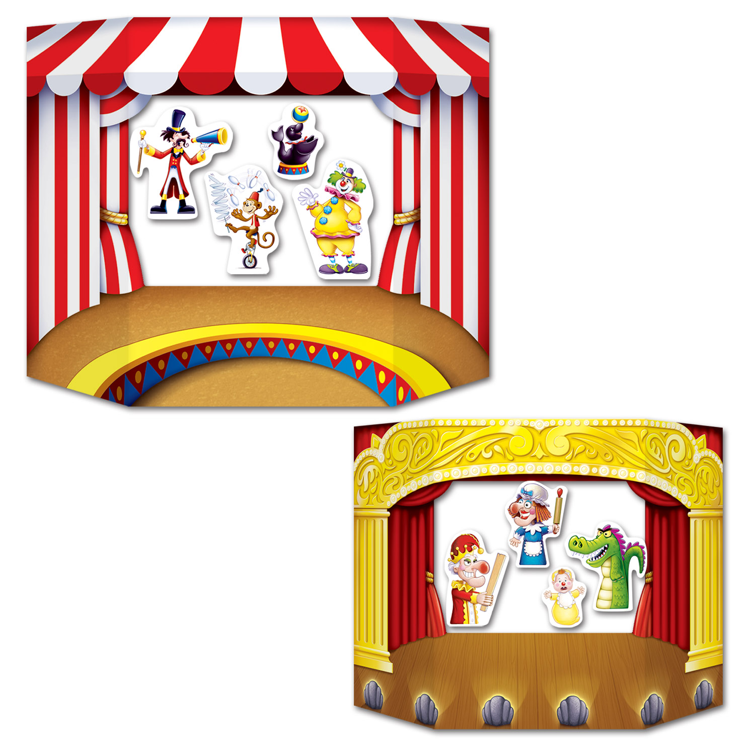 Puppet Show Theater Photo Prop