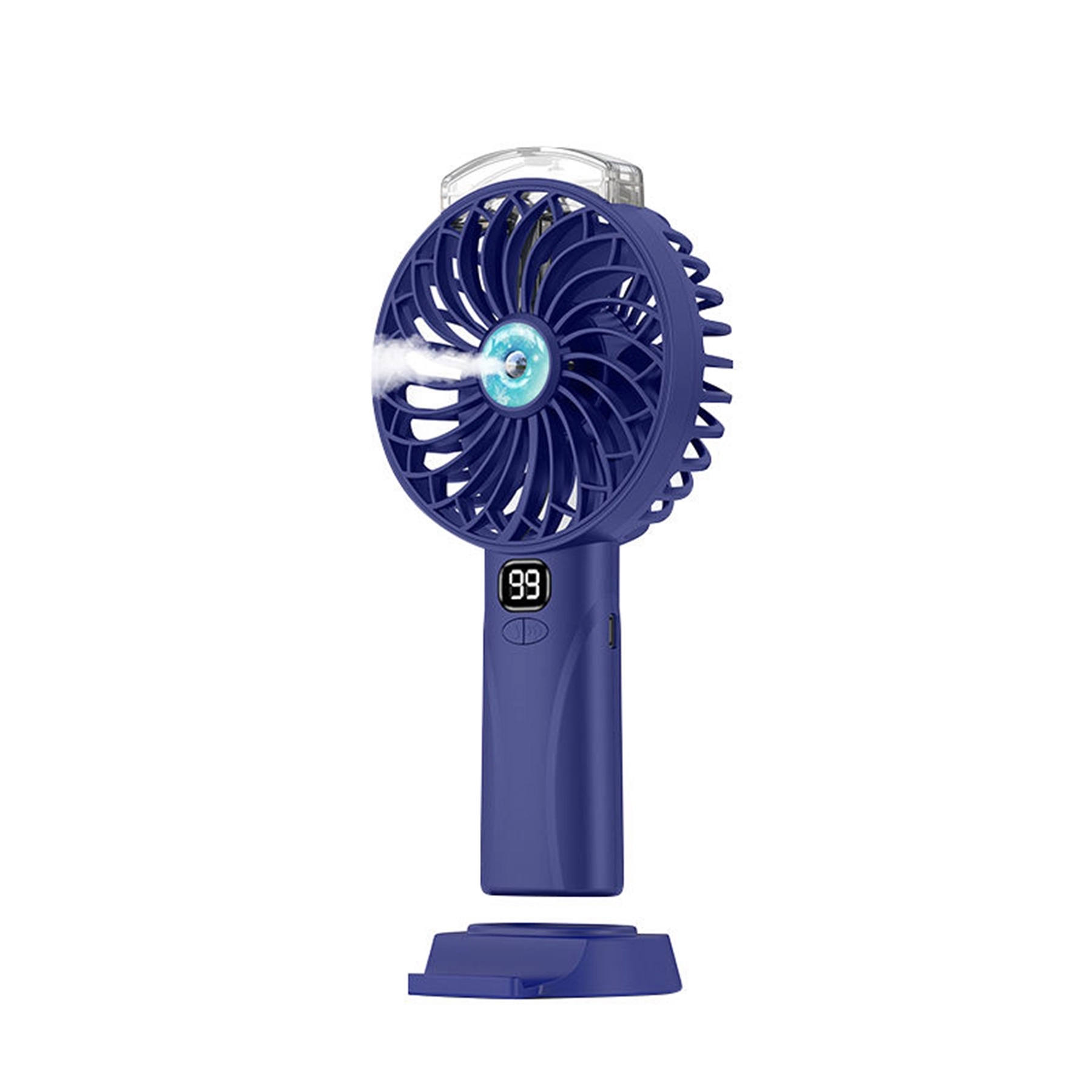 4000 mAh Digital Display Handheld Spray Small Fan 2