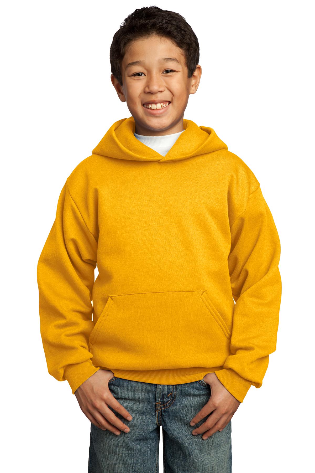 Port & Company® Youth Core Fleece Pullover Hooded Sweatshirt 130