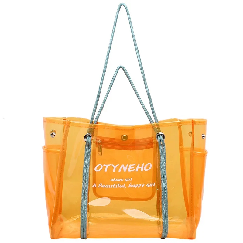 Large PVC Clear Shoulder Bag 6