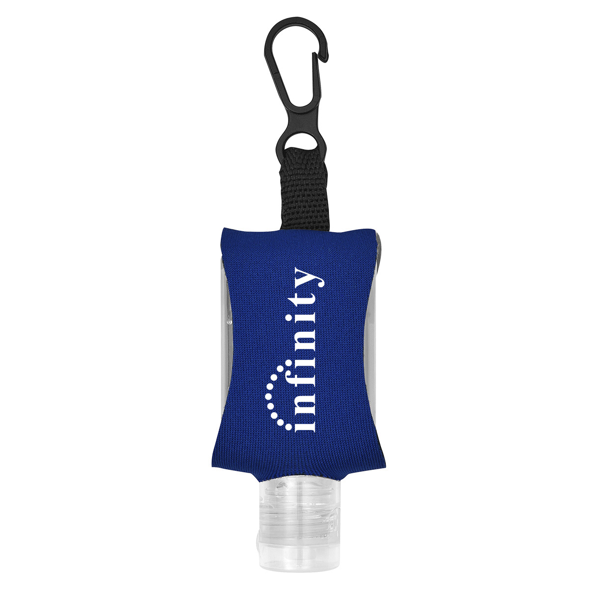 1 Oz. Hand Sanitizer with Eva Case and Clip 8