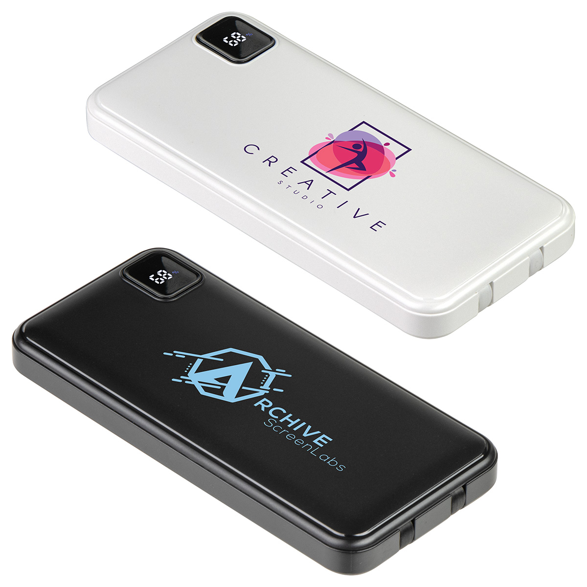 Marquis 10000mAh 20W PD Power Bank with Built-In Cables 5